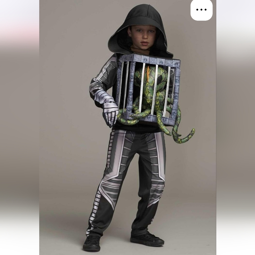 Chasing Fireflies Kids Alien Cage Costume - Size 12-14